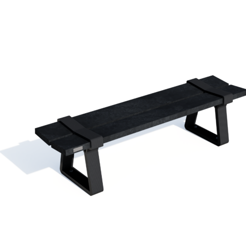 Geen rot, geen splinters en grafittiproof parkbanken. Ideaal voor de openbare ruimtes en sportparken.